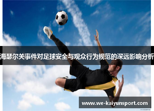 海瑟尔关事件对足球安全与观众行为规范的深远影响分析 海瑟尔关事件对足球安全与观众行为规范的深远影响分析